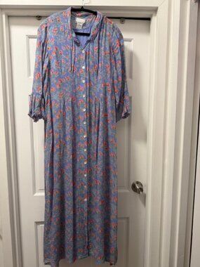 April Cornell Georgette Maxi Dress
